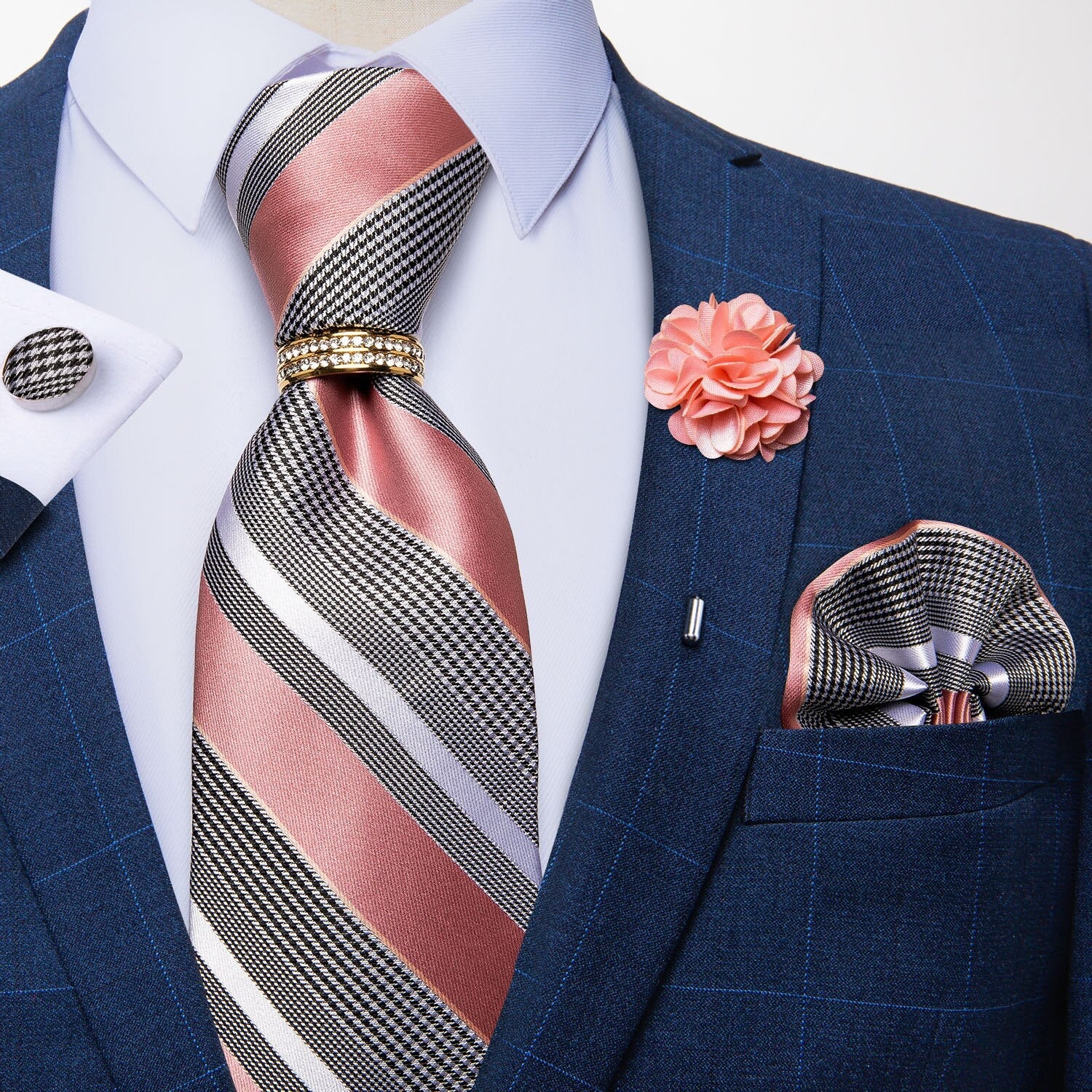 Corbata Rosa Salmón