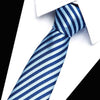 Corbata Blanca y Azul