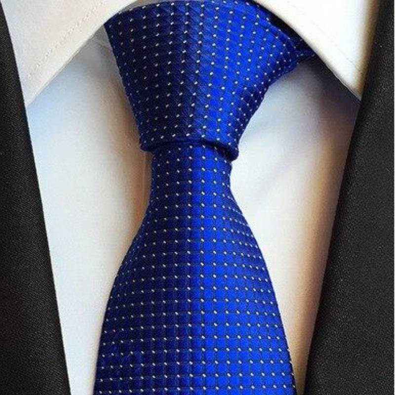 Corbata de Boda Azul Rey