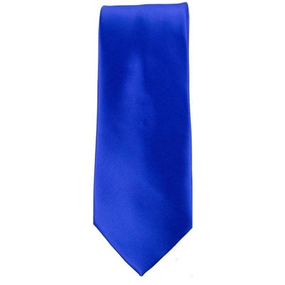 Corbata de Raso Azul King