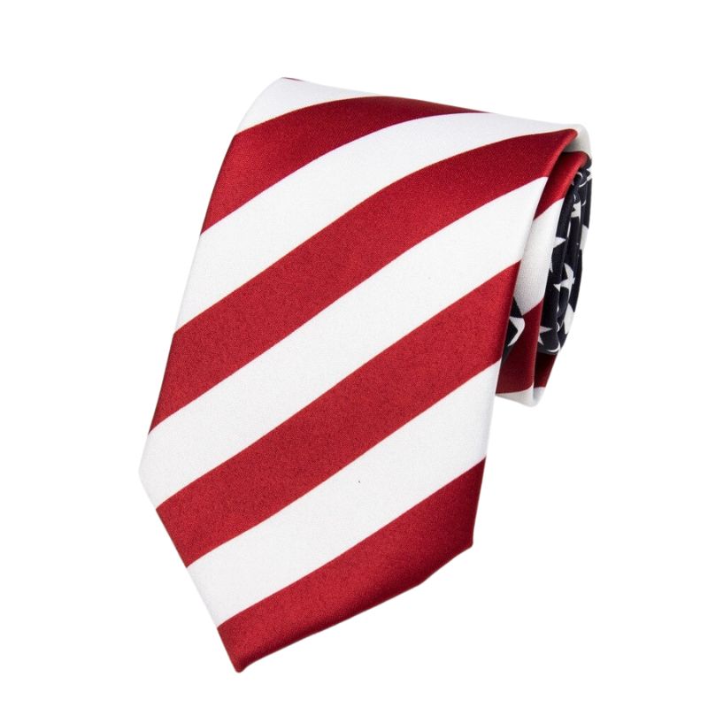 Corbata Bandera Americana