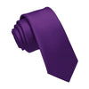 Corbata Fina Púrpura