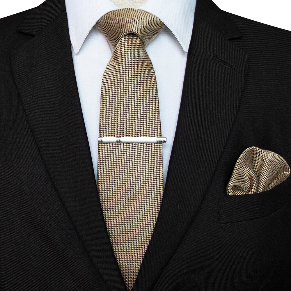 Corbata de Lana Beige