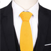 Corbata de Punto Amarilla