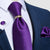 Corbata de Boda Púrpura