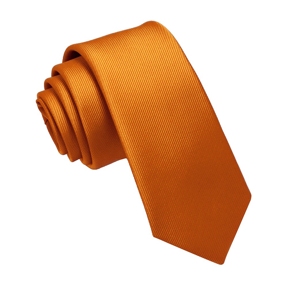 Corbata Slim Naranja