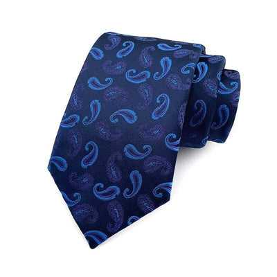 Corbata Azul Marino de Fantasía