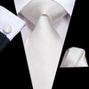Corbata de Seda Blanca