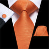 Corbata y Bolsa Naranja