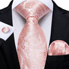 Corbata de Cachemira Rosa Coral