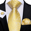Corbata Amarilla de Cachemira