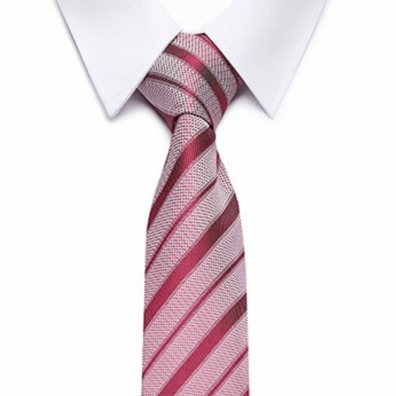 Corbata Roja y Blanca