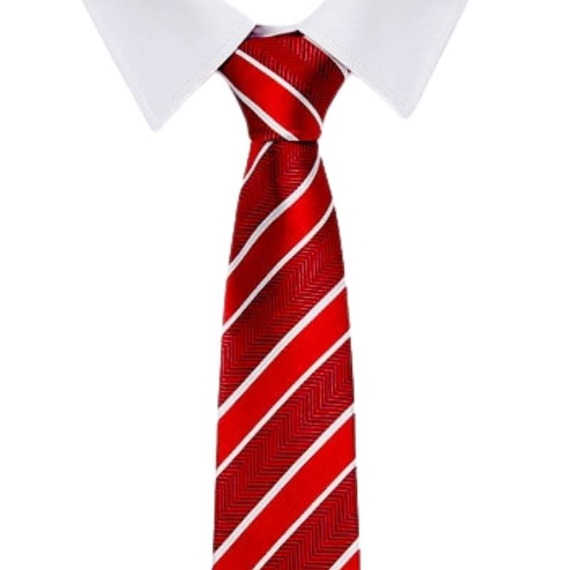 Corbata de Seda Roja