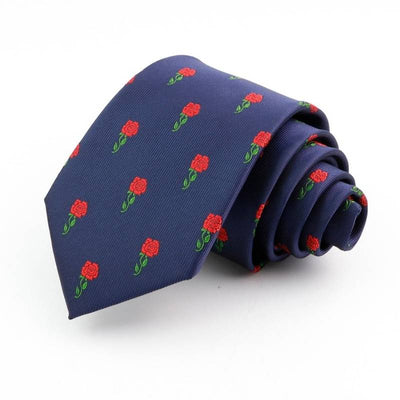 Corbata de Flores Rosa