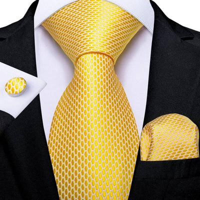 Corbata Amarilla para Hombre