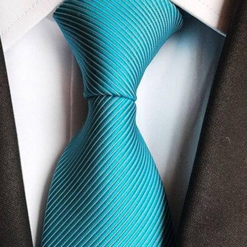 Corbata Azul y Verde