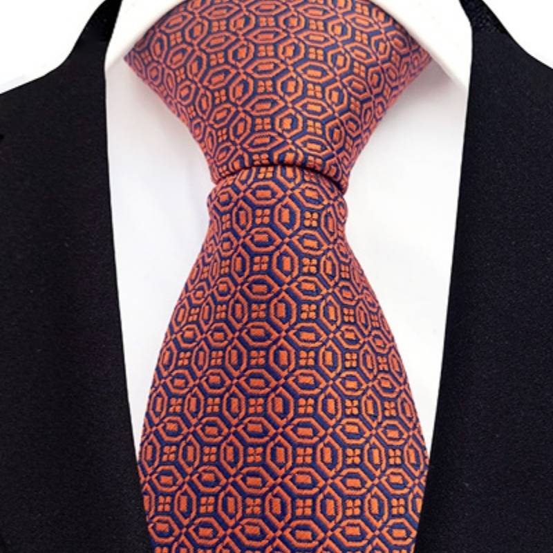 Corbata Naranja de Fantasía